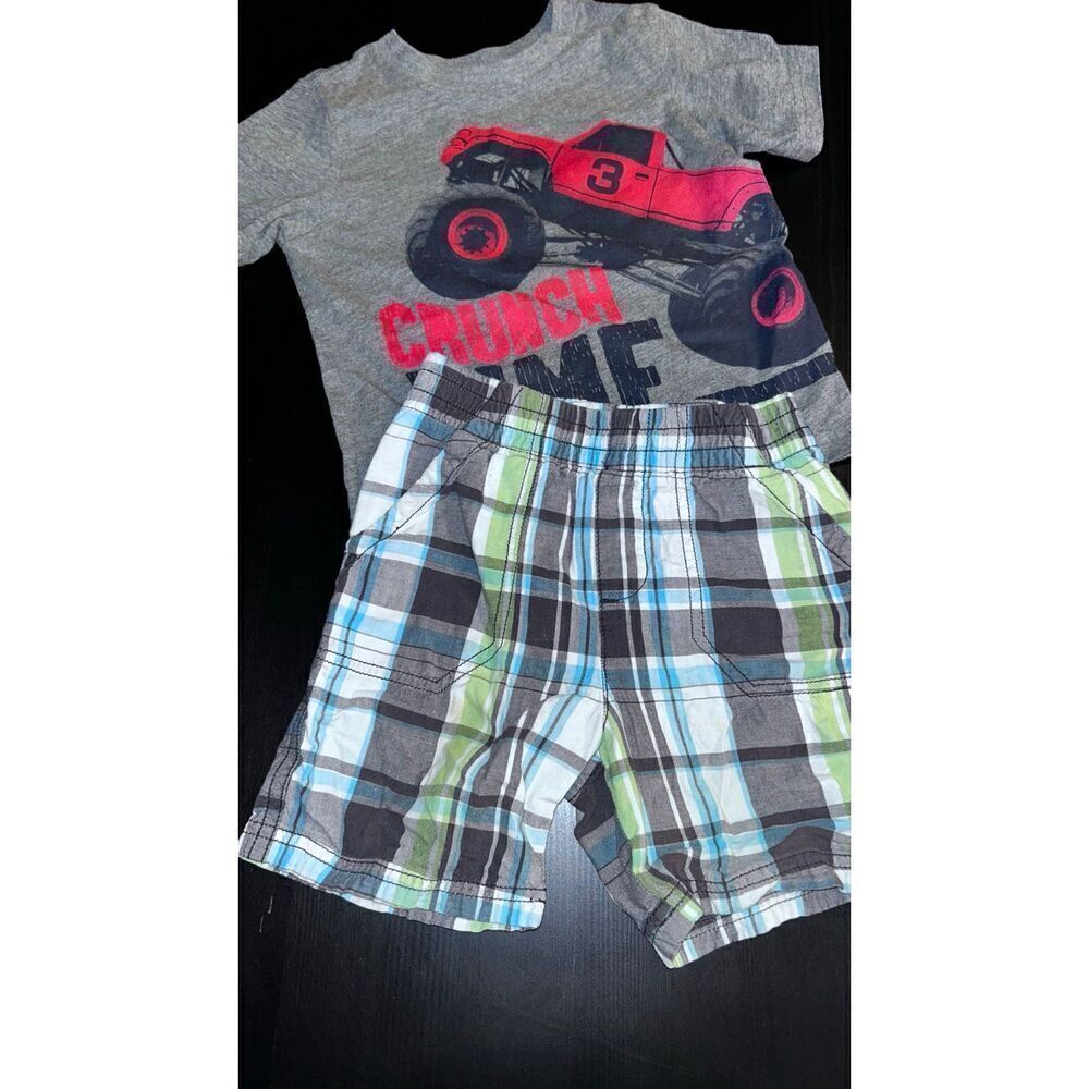 Children’s place tshirt and pants boys 2T grey